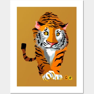 Hungry Tiger Posters and Art